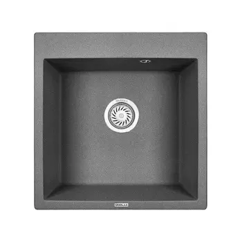 Кухонная мойка GRANULA (5102, ГРАФИТ)