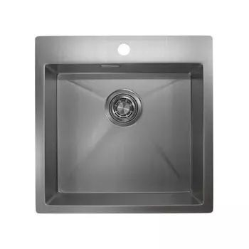 Кухонная мойка GRANULA (5151, СТАЛЬ САТИН)