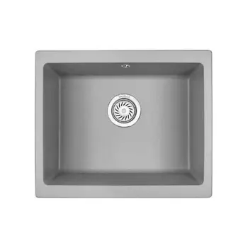 Кухонная мойка GRANULA (5551, АЛЮМИНИУМ)