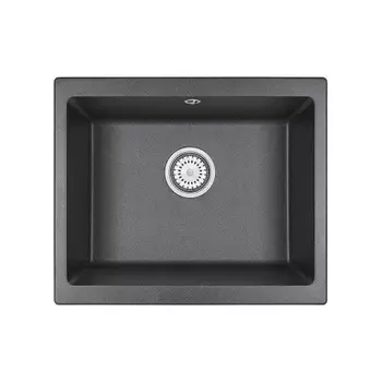 Кухонная мойка GRANULA (5551, ГРАФИТ)