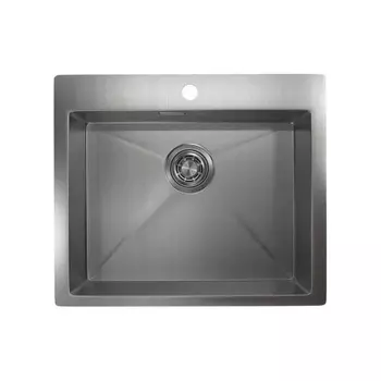 Кухонная мойка GRANULA (5951, СТАЛЬ САТИН)
