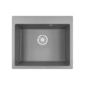 Кухонная мойка GRANULA (6001, АЛЮМИНИУМ)