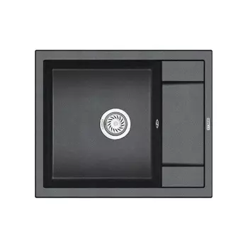 Кухонная мойка GRANULA (6002, ШВАРЦ)