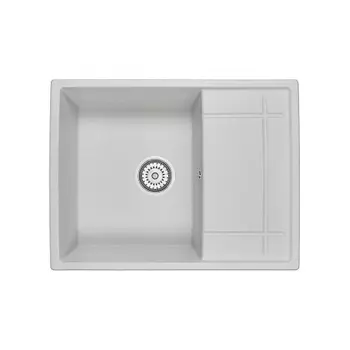 Кухонная мойка GRANULA (6501, АРКТИК)