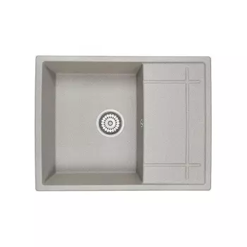 Кухонная мойка GRANULA (6501, БАЗАЛЬТ)