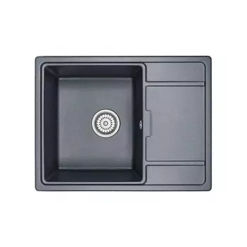 Кухонная мойка GRANULA (6503, ШВАРЦ)