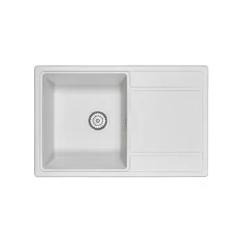 Кухонная мойка GRANULA (7804, АРКТИК)