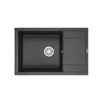 Кухонная мойка GRANULA (7805, ЧЁРНЫЙ)