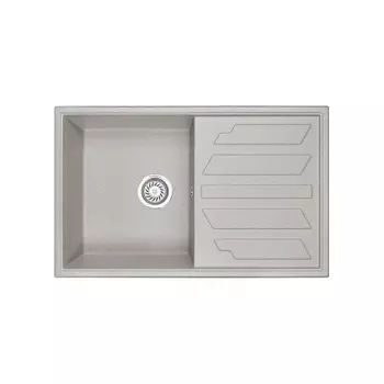 Кухонная мойка GRANULA (8002, БАЗАЛЬТ)