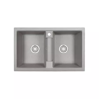 Кухонная мойка GRANULA (8101, БАЗАЛЬТ )