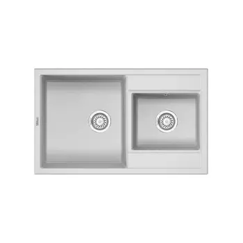 Кухонная мойка GRANULA (8201, АРКТИК)