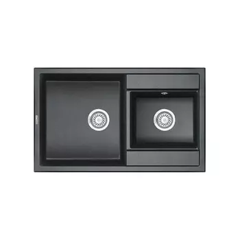 Кухонная мойка GRANULA (8201, ШВАРЦ)