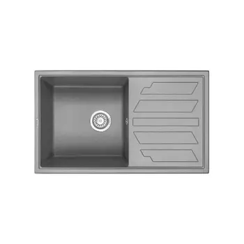 Кухонная мойка GRANULA (8601, АЛЮМИНИУМ )