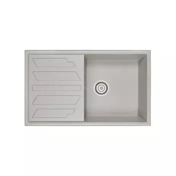 Кухонная мойка GRANULA (8601, БАЗАЛЬТ )