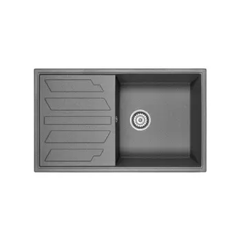 Кухонная мойка GRANULA (8601, ГРАФИТ )