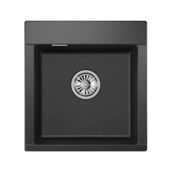 Кухонная мойка GRANULA ESTETICA (4701, ЧЁРНЫЙ)