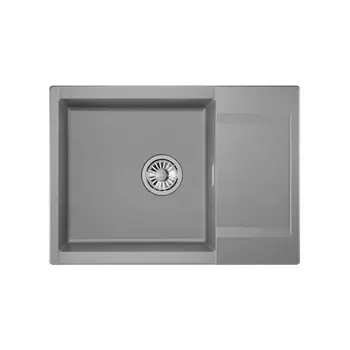 Кухонная мойка GRANULA ESTETICA (7003, АЛЮМИНИУМ)