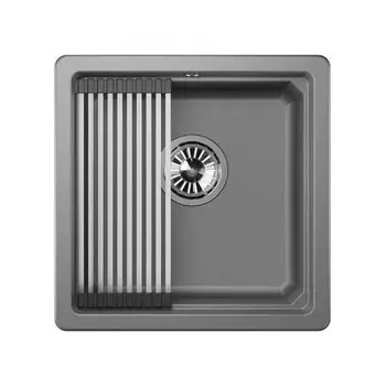 Кухонная мойка GRANULA Kitchen Space (4501U, АЛЮМИНИУМ)