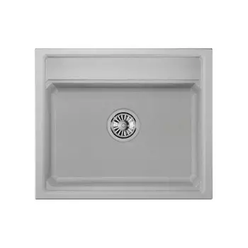 Кухонная мойка GRANULA Kitchen Space (6003, АРКТИК)