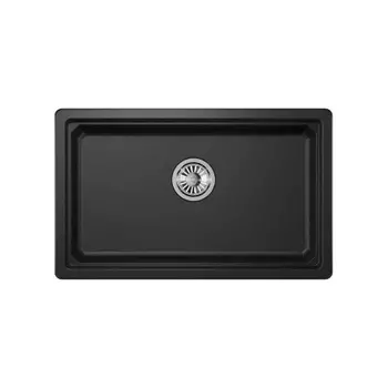 Кухонная мойка GRANULA Kitchen Space (7303U, ЧЁРНЫЙ)