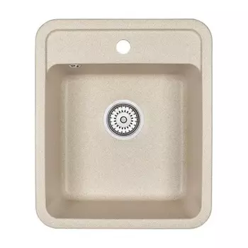 Кухонная мойка GRANULA Standart (4202, БЕЖЕВЫЙ)