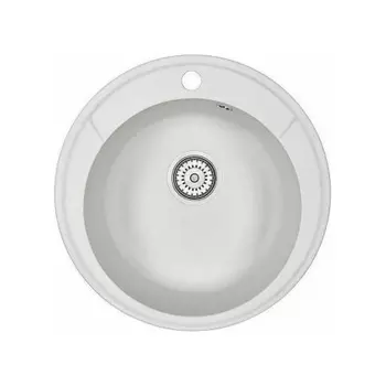 Кухонная мойка GRANULA Standart (4802, БЕЛЫЙ)