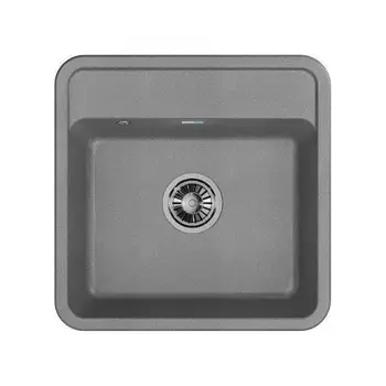 Кухонная мойка GRANULA Стандарт (5001, ГРАФИТ)