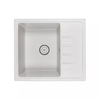 Кухонная мойка GRANULA Standart (5803, БЕЛЫЙ)