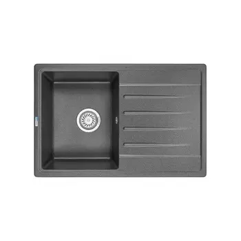 Кухонная мойка GRANULA Standart (7602, ГРАФИТ)