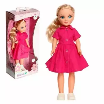 Кукла Анастасия розовое лето Весна 42 см пластмассовая озвученная
