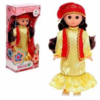 Кукла Эля Весна в татарском костюме Кукла пластмассовая