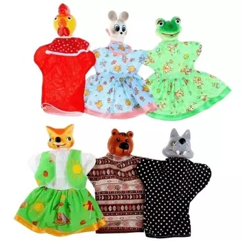 Кукольный театр Кудесники "Теремок" СИ-702/СИ-57/3