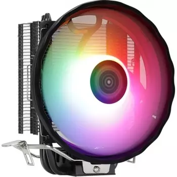 Кулер AeroCool Rave 3 ARGB 125W / ARGB / PWM / Intel 115X/775/1200/1700 / AMD / Heat pipe 6mm x3