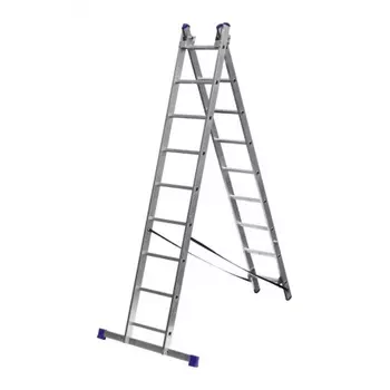 Лестница трехсекционная Сибин 38833-09 9 ступеней
