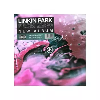 Linkin Park - From Zero (Translucent Petrol Blue) (0093624839941) виниловая пластинка