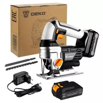 Лобзик аккумуляторный DEKO DKJS20 20В 2*2.0Ач