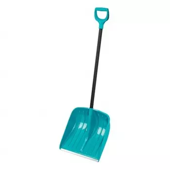 Лопата для уборки снега, полипропилен, 450х450х1355 мм, алюминиевый черенок, LUXE// Palisad