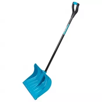 Лопата для уборки снега, полипропилен, 500х325х1300 мм, металлопластиковый черенок, LUXE// Palisad