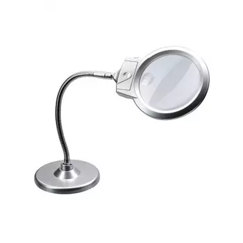 Лупа с подсветкой Veber 4B-6, 2,25х, 5х, 107мм (22899)