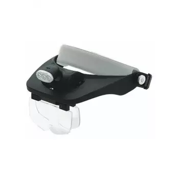 Лупа Veber 81001-3Led (лупа налобная с подсветкой)