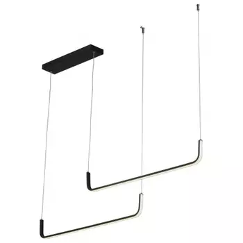 Люстра V2530-1/2S, LED 31Вт, 3900-4200К, 2850лм