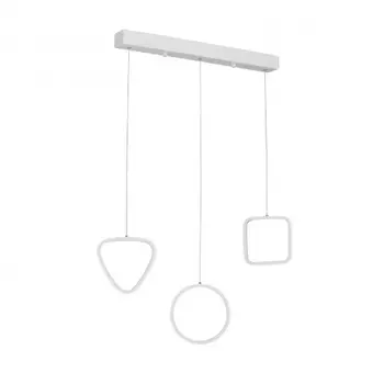 Люстра V3048-0/3S, LED 35Вт, 3900-4200К, 2500лм