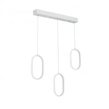 Люстра V3049-0/3S, LED 38Вт, 3900-4200К, 2800лм