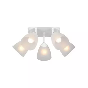 Люстра V4355-0/5PL, 5xE14 макс. 40Вт, плафон ПП