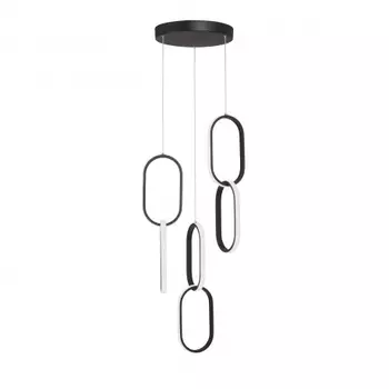 Люстра V4695-1/6S, LED 80Вт, 3900-4200К, 7500лм