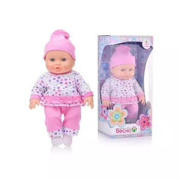 Малышка Весна 14 девочка (кукла пластмассовая),30 см В2943