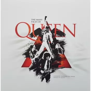 Many Faces Of - Queen (Transparent Red) (8430717000246) виниловая пластинка