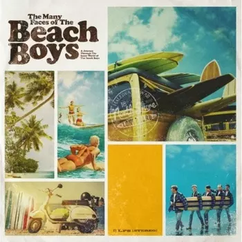Many Faces Of - The Beach Boys (Blue / Yellow Transparent Marbled) (7798093712674) виниловая пластинка
