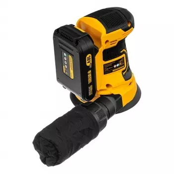 Машина шлифовальная эксцентриковая аккумуляторная COS-125, 18В Li-Ion// Denzel