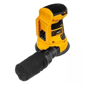 Машина шлифовальная эксцентриковая аккумуляторная COS-125-0, 18В Li-Ion// Denzel